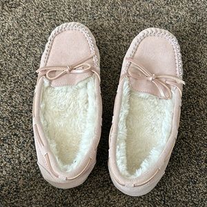 Brand New Pink Moccasins